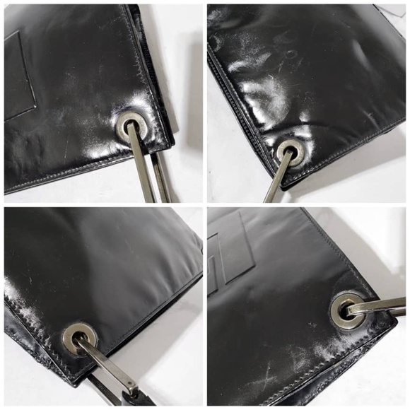 Authentic GUCCI Vintage Tomford Shoulder Bag Black - Picture 6 of 12